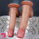 7.87in 8.85in Realistic Silicone Soft Penis Veins Dildo For Sex Mounts