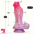 7.6in Soft Silicone Fantasy Monster Dildo For Prostate Vagina Erotic