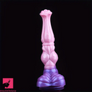 11.02in Horse Cock Big Knot Silicone Soft Dildo Massager Flirting Play