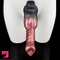 10.23in Large Wolf Fantasy Realistic Soft Silicone Knot-Like Dildo