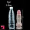 7.87in 9.25in 11.42in Large Realistic Skin Penis Dildo Adult Sex Love