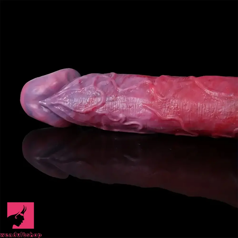 14.96in Realistic Silicone Dual-Headed Long Soft Big Young Dildo