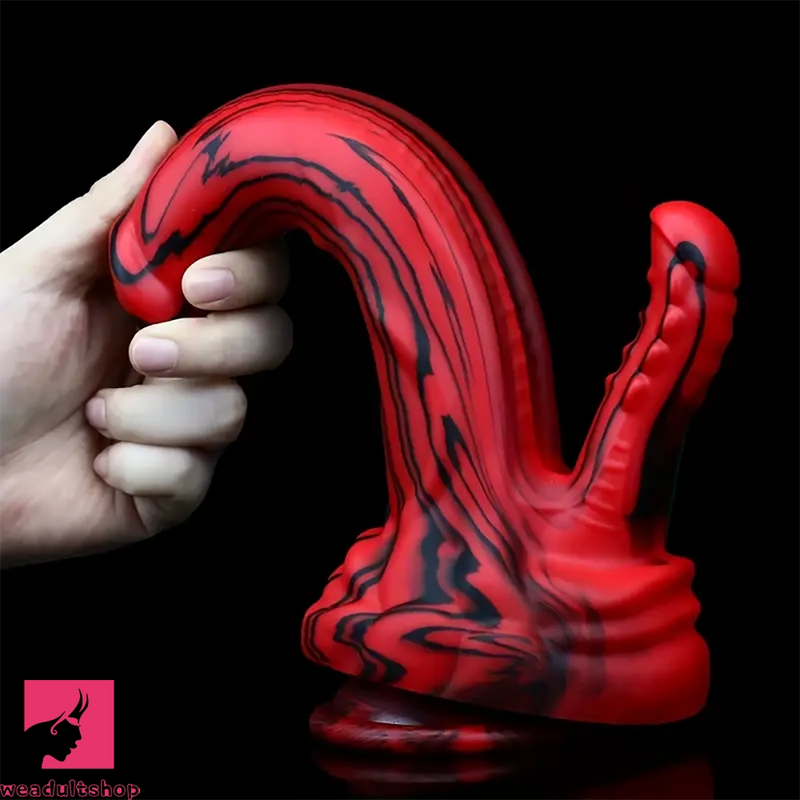 9.25in Monster Fantasy Silicone Dildo Sex Toy For Hands-Free Sex