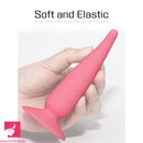 4.72in Soft Silicone Vagina Stimulator Small Adults Anal Plug Dildo