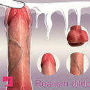 8.26in Vibrating Heating Thrusting Telescopic Lifelike Big Lifelike Dildo