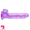 9.06in Realistic Lifelike Penis PVC Dildo With Powerful Suction Cup