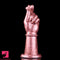 5.91in Finger Heart Silicone Vaginal Masturbation Fisting Hand Dildo