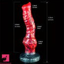 9.3in 9.4in Monster Knot Big Animal Massage Soft Dildo For Men