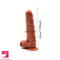 5.2in 6.3in 7.09in Realistic PVC Dildo Manual Masturbation Adult Toy