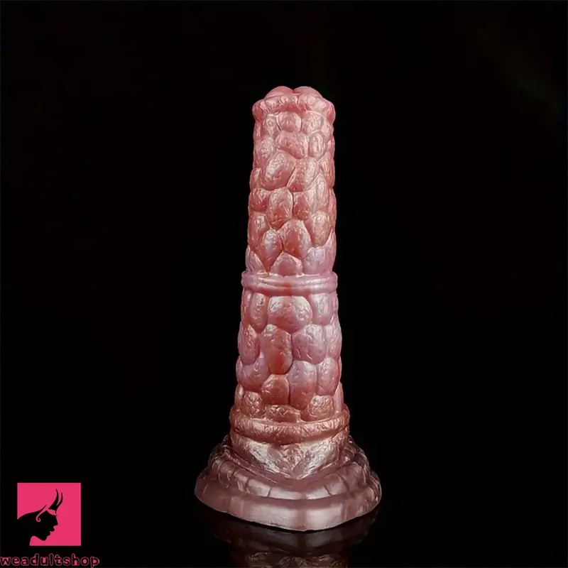 7.08in Fantasy Silicone Soft Dildo Scale Animal Penis Female Love Toy