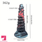 8.07in Spiked Big Monster Spiral Silicone Soft Dildo For Adult Toy