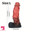 8.1in 9.25in 10.51in Big Spiked Soft Monster Fantasy Dildo For Erotic Sex