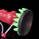 7.87in Fantasy Monster Cumming Dildo Wth Water Spray For Vagina Play