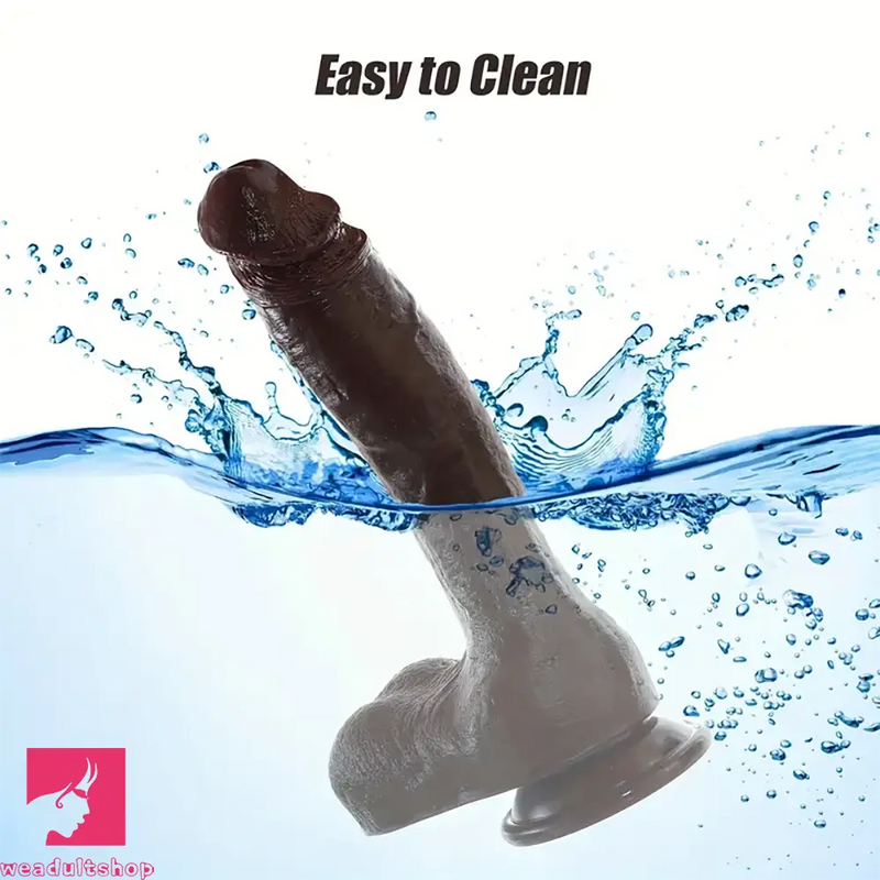 10.4in Silicone Soft Big Real Feeling Dildo Unisex Adult Love Sex Using