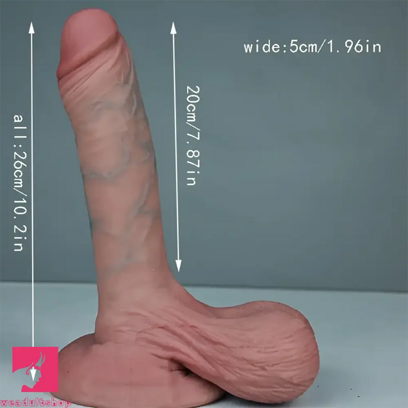 Multiple Realistic Lifelike Penis Toy Soft Silicone Real Skin Cock Dildo