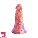 7.67in Big Girth Luminous Anal Pink Camo Silicone Female Dildo