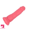 5.51in Realistic Vein Design Silicone Small Pink Dildo For Adults Sex