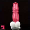 8.27in Realistic Horse Flexible Silicone Big Dildo Animal Penis Stroker