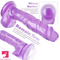 9.06in Realistic Lifelike Penis PVC Dildo With Powerful Suction Cup