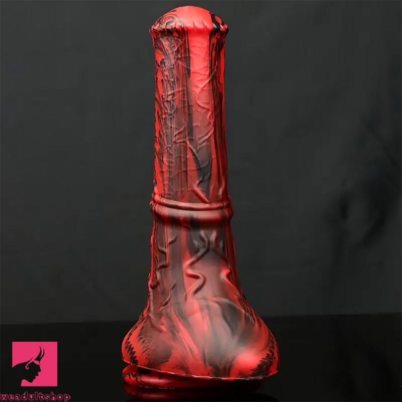 8.54in Horse Dildo Liquid Silicone Animal Big Soft Anal Cock Dildo