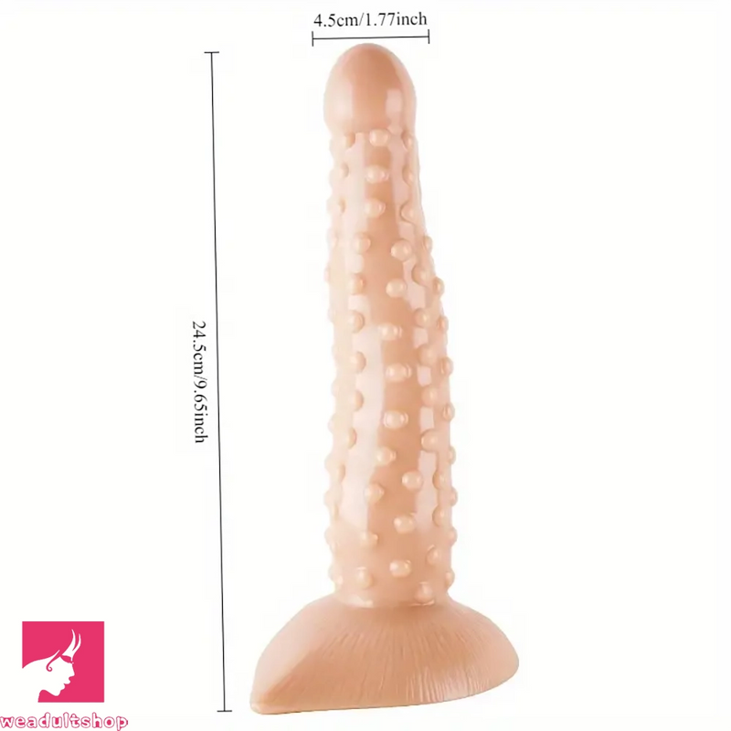 9.65in PVC Spiked Monster Big Odd Dildo For Sex Orgasm Experience