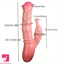 8.15in Double Heads Silicone Soft Fantasy Big Dildo For Prostate