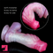 7.6in Soft Silicone Fantasy Monster Dildo For Prostate Vagina Erotic