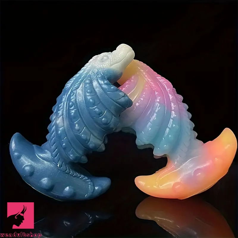 4.53in Small Seahorse Soft Silicone Fantasy Monster Female Dildo