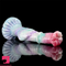 9.96in Soft Silicone Big Knot Petal Horse Dildo For Women Real Sex