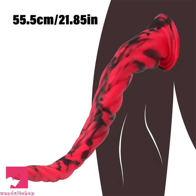 13.98in 17.91in 21.85in Huge Long Silicone Female Dildo Adult Toy