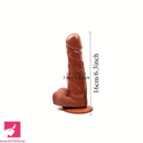 5.2in 6.3in 7.09in Realistic PVC Dildo Manual Masturbation Adult Toy