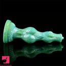 8.07in Dog Penis Knot Silicone Soft Big Animal Suction Cup Dildo