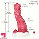 8.15in 9.29in 10.63in Soft Silicone Thick Fantasy Monster Orgasm Dildo