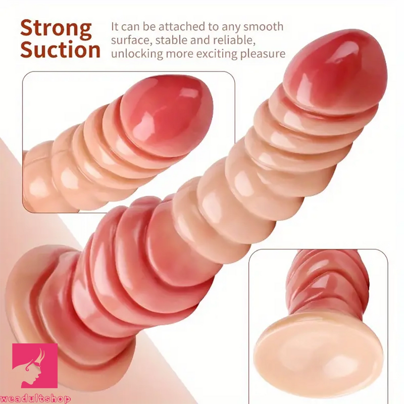 9.06in Large Simulated Penis Fantasy Odd Dildo For Women Men Play