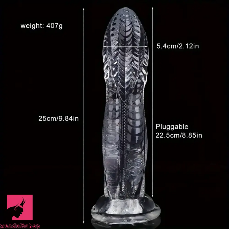 9.84in Big Snake Big Animal Dildo For Clitoral Stimulation Orgasm