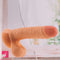 7.87in PVC Skin Feeling Dildo Sex Toy For Sex With Suction Cup