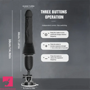 14.96in Auto Thrusting Real Stretching Distance Dildo Sex Machine