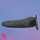 7.87in Fantasy Dildo With Powerful Suction Cup For Vaginal Anal Play