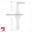 7.09in 7.87in TPE Comfy Erogenous Soft Anal Plug Dildo For Females