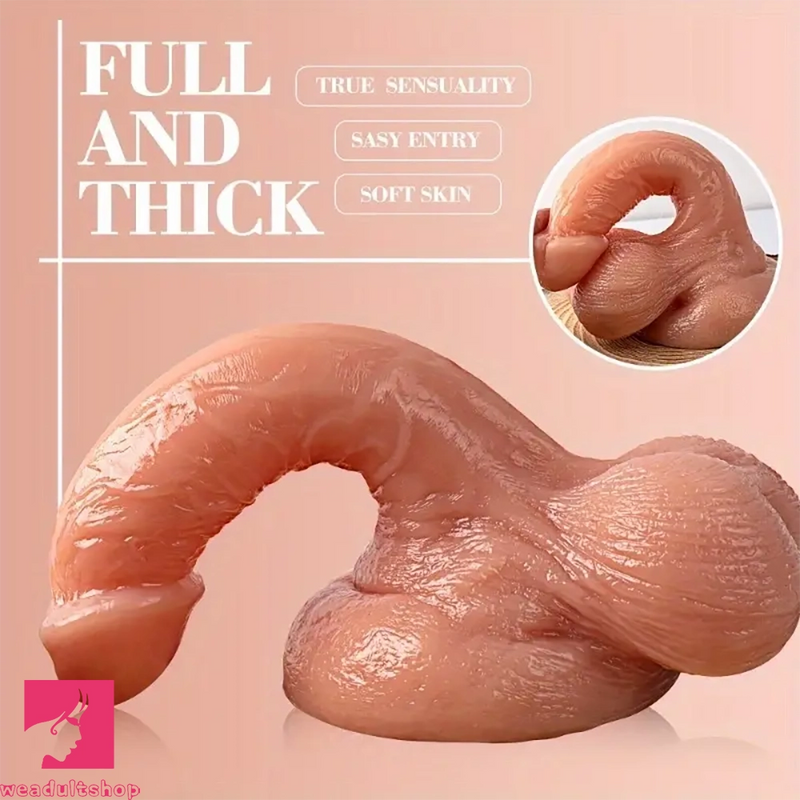 7.87in Lifelike Penis Ideal Real Dildo Sex Toy For Solo Love Sex Toy