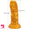 7.09in Sheet Animal Dildo For Adults With Suction Cup Masturbator