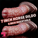 7.08in Fantasy Silicone Soft Dildo Scale Animal Penis Female Love Toy