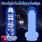 8.1in Oceanic Dreams Monster Dragon Silicone Soft Large Cock Dildo