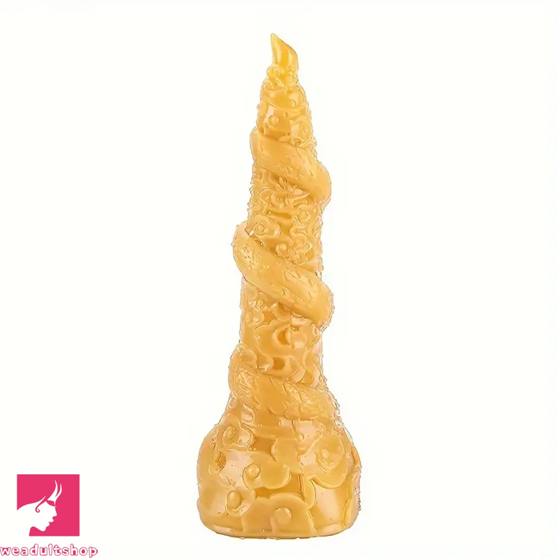 10.63in 12.6in Liquid Silicone Anal Plug Dragon Monster Penis Dildo