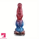 9.84in Fantasy Monster Big Silicone Soft Dildo Knotted Adult Toy