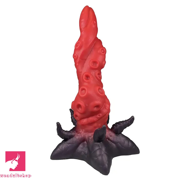 9.44in Deep Sea Tentacle Knot Silicone Large Soft Big Adult Dildo