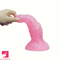 7.28in Confetti Silicone Soft G Spot Anal Dildo For Anal Sex Using Love