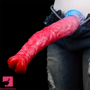 11.81in Realistic Horse Cock Inflatable Big Manual Pump Premium Dildo