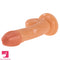 6.89in PVC Skin Dildo For Sex Toy With Suction Cup Clit Masturbator