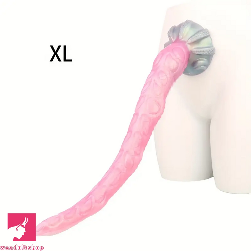 11in - 25.19in Extra Long Big Octopus Tentacle Soft Cock Animal Dildo